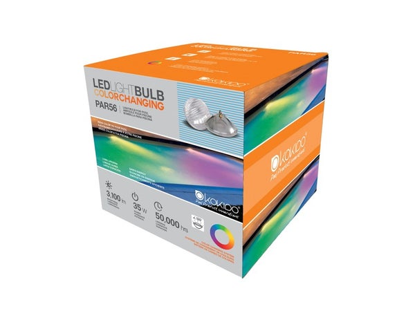 Lampe led pour piscine enterrée multicolore, 35 W Voir les détails du produit