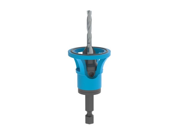 Kit de 7 pièces pour perçage et fraisage, spécial terrasse bois, SCELL-IT