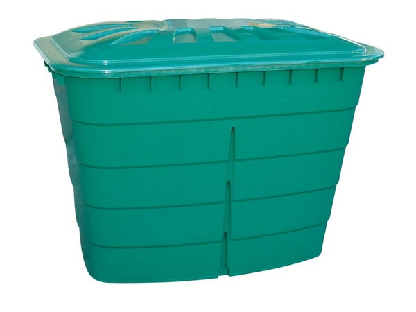 Cuve a eau rectangulaire vert 520 l GARANTIA