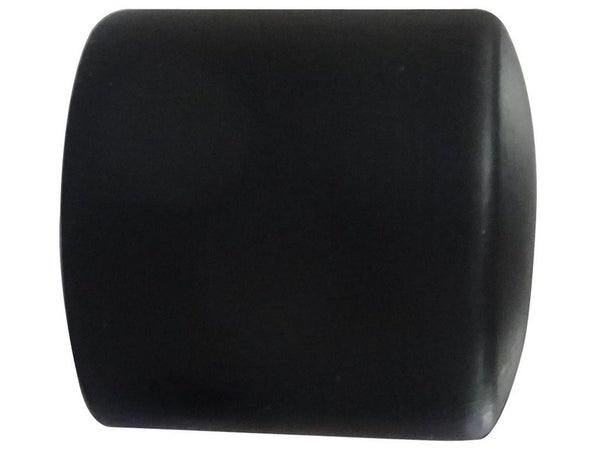 Lot de 2 embouts bouchon charme récup, noir mat Diam.28 mm