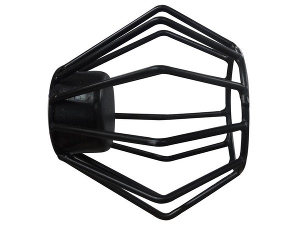 Embout Filaire, noir mat, pour tringle à rideau Diam.28 mm INSPIRE