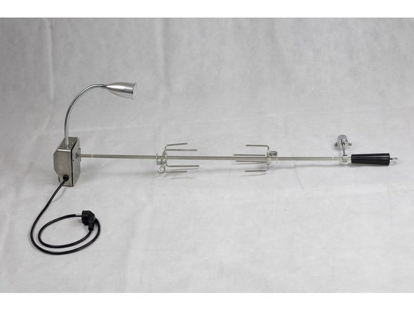 Tournebroche inox pour four Vulcano 2