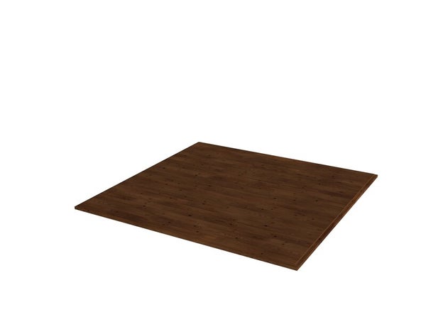 plancher en bois NATERIAL pour abri 6m2 cLassique traite,L. 242 x H.45 x P.242.6 cm