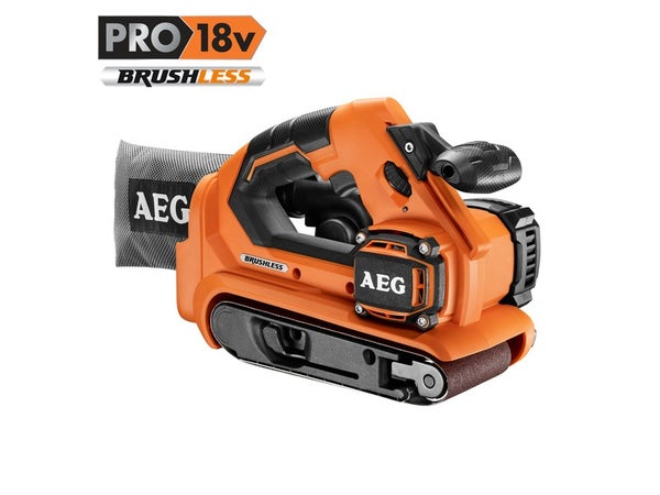 Ponceuse à bande brushless AEG Bhbs18-75bL-0 18 V, sans batterie