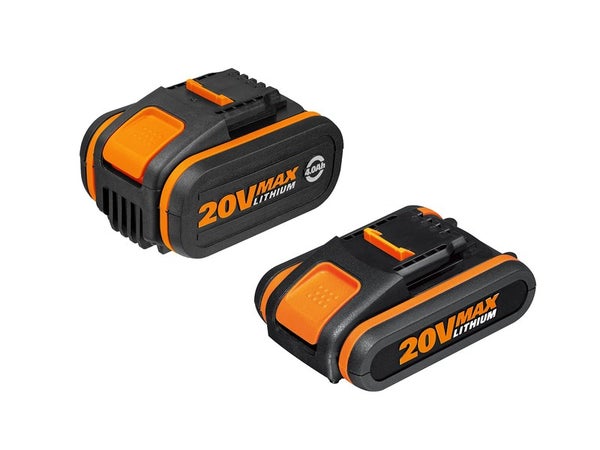 Batterie WORX, 20 V, 2 Ah Wa3605 lithium-ion