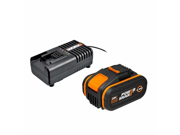Batterie WORX, 20 V, 4 Ah Wa3604 lithium-ion