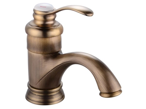 Mitigeur de lavabo, ROUSSEAU Byron, bronze