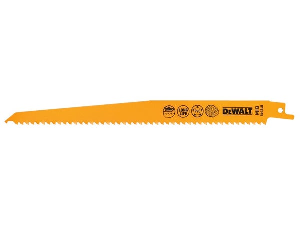 Lame bois coupe rapide et grossière, DEWALT DT2349, 228 mm