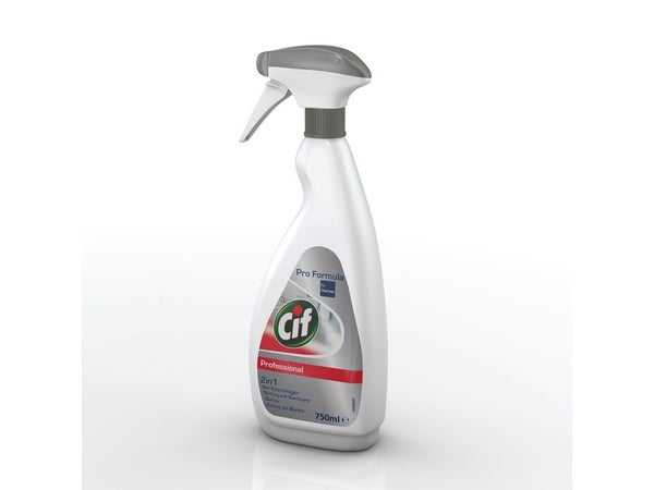 Nettoyant Sanitaire 2 en 1 CIF PRO FORMULA 0.75 l
