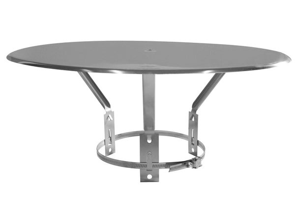 Chapeau pare pluie Diam. 125-200 mm en inox ISOTIP JONCOUX