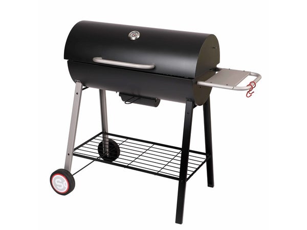 Barbecue au charbon de bois SOMAGIC Michigan, noir/gris