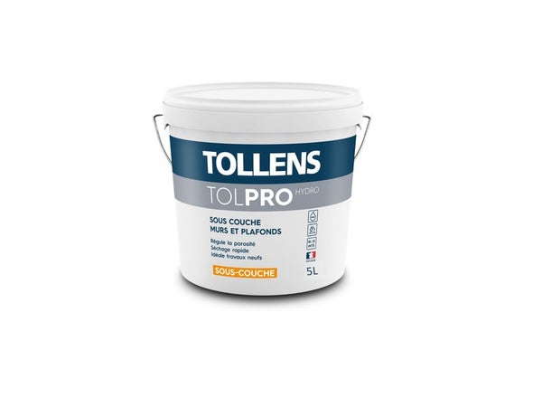 Sous-couche plaque de plâtre, TOLPRO hydro TOLLENS 5 L
