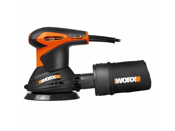 Ponceuse excentrique filaire WORX Ponceuse orbitale Worx 300W 125mm, 300 W