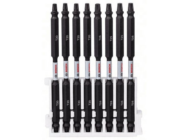 Lot de 8 embouts de vissage Impact Control, BOSCH, 110mm 4xt20 4xt25