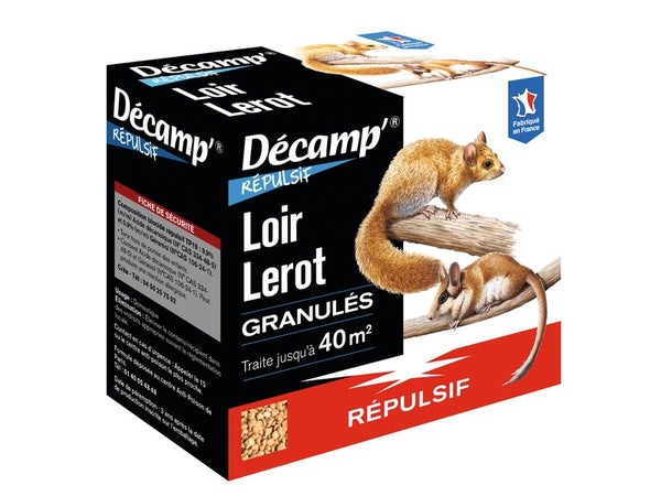 Répulsif en granulés antiloirs et lérots DECAMP'
