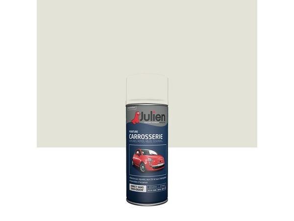 Peinture aérosol Carrosserie JULIEN blanc nacré brillant 400 ml