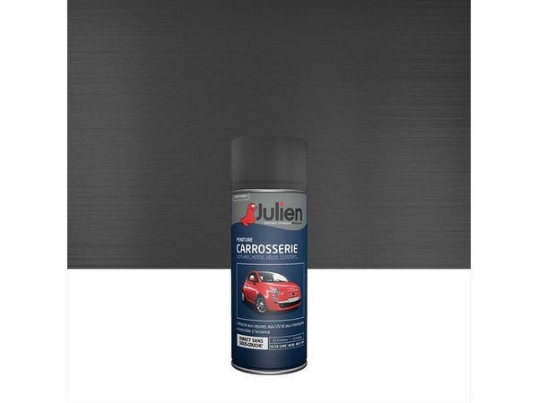 Bombe de peinture Carrosserie JULIEN gris nacre métallisé 400 ml