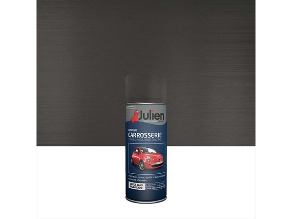 Bombe de peinture Carrosserie JULIEN gris thorium métallisé 400 ml