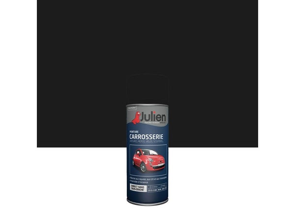 Bombe de peinture Carrosserie JULIEN noir nacre brillant 400 ml