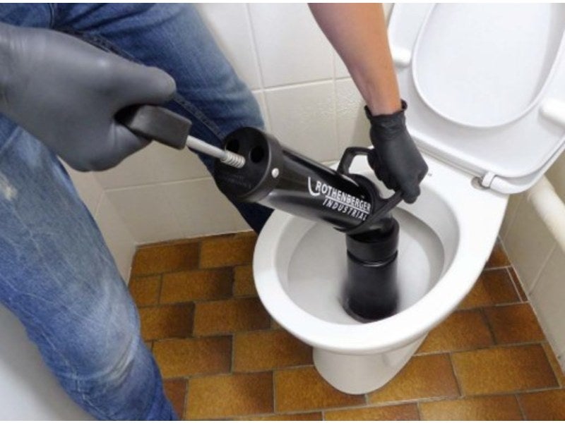 Déboucheur à pompe pour toilette et évier professionnel