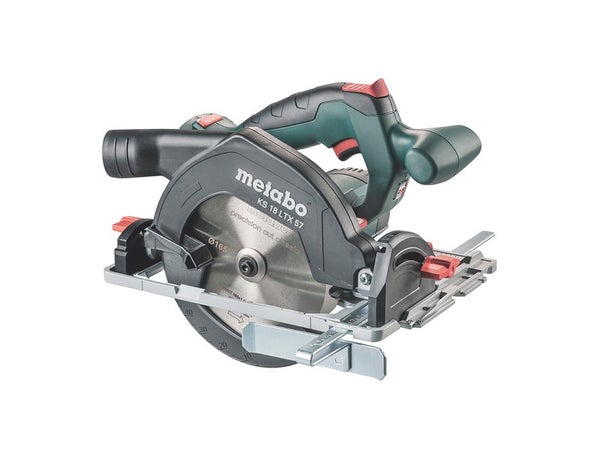 Scie circulaire sans fil METABO ks18ltx57+metaloc