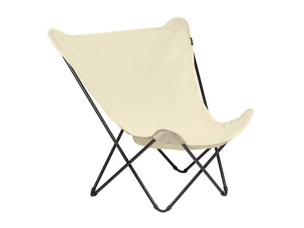 Fauteuil en acier LAFUMA MOBILIER Pop up xl beige
