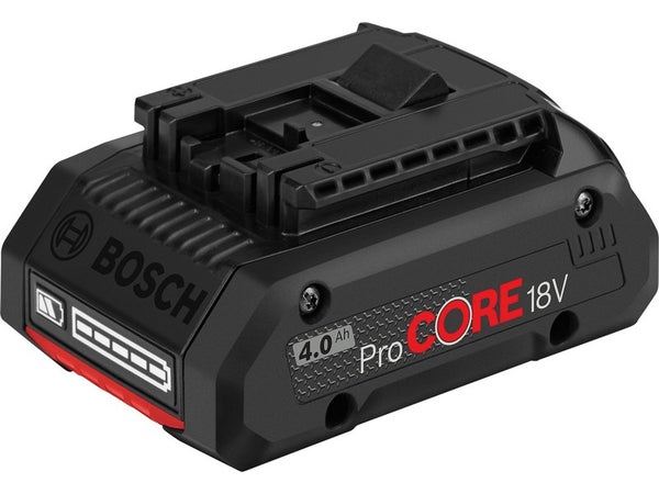 Batterie BOSCH PROFESSIONAL, 18 V, 4.0 Ah Core lithium-ion