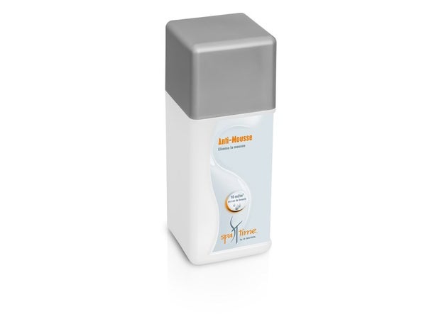 Anti-mousse et écume pour spa BAYROL SpaTime, liquide 1 l