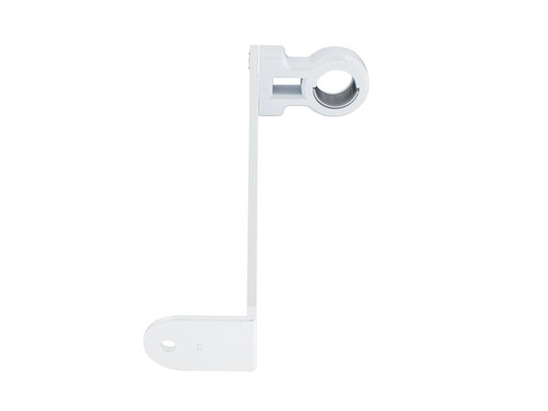 Lot de 2 supports sans perçage Fenêtre encastrée blanc mat IB+