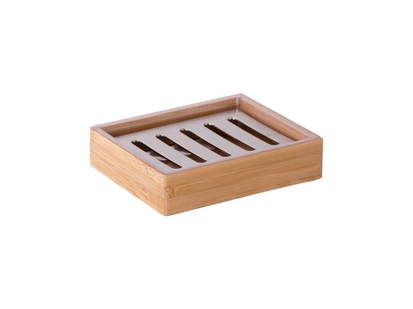 Porte-savon bambou Sensea, marron