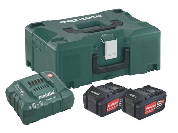 Batterie 18v 4ah+ chargeur+ metaloc x2