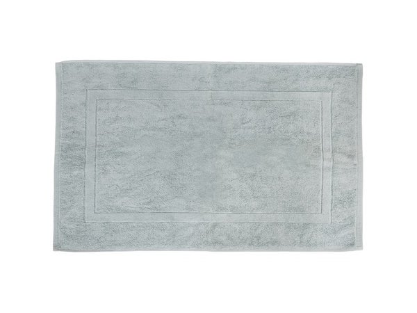 Tapis de bain l.51 x L.82 cm vert, Terry SENSEA