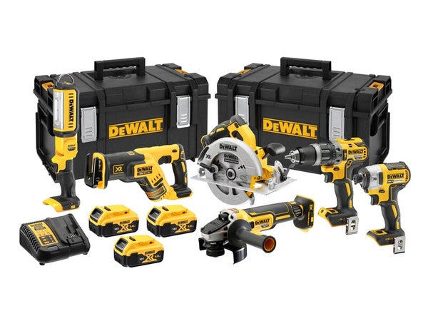 Pack de 6 outils sans fil DEWALT Dck623p3-qw 5 Ah, 3 batteries