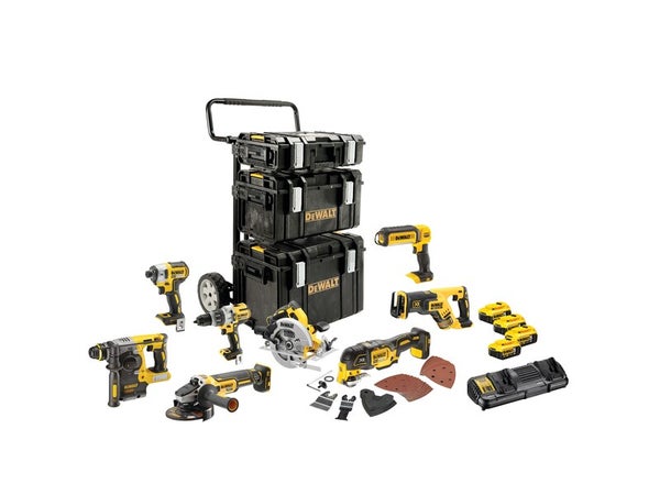 Pack de 8 outils sans fil DEWALT Dck853p4-qw 5 Ah