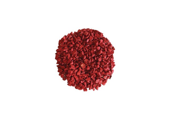Graviers Rockin grès rouge 4/12mm, 20 kg