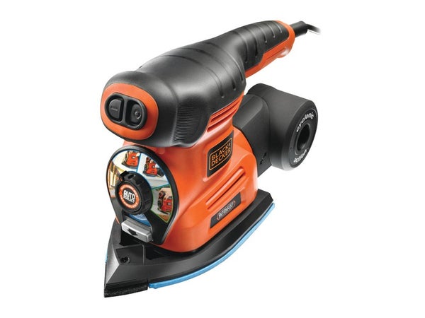 Ponceuse multifonction filaire BLACK + DECKER Autoselect KA280LKA, 220 W