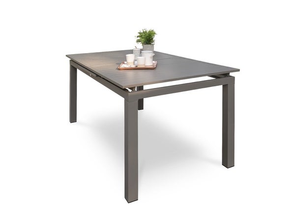 Table de jardin DCB GARDEN Miami rectangulaire marron personnes