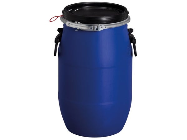 Fût de macération, 30 litres, bleu