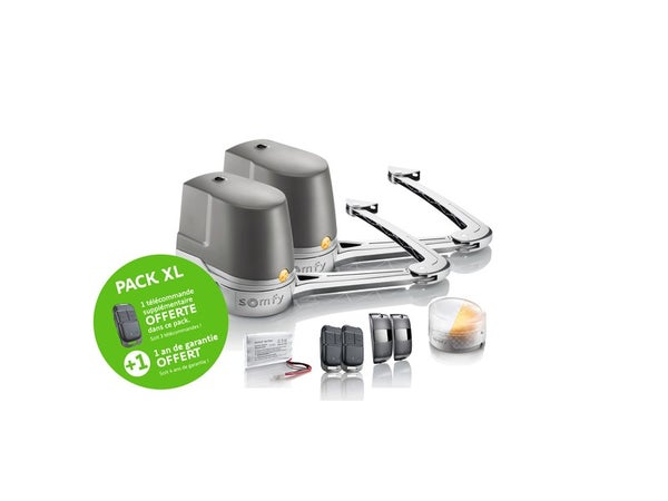 Motorisation de portail SOMFY a bras evolvia xl