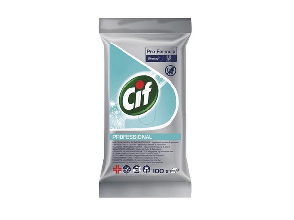 Lingettes multisurface CIF PRO FORMULA