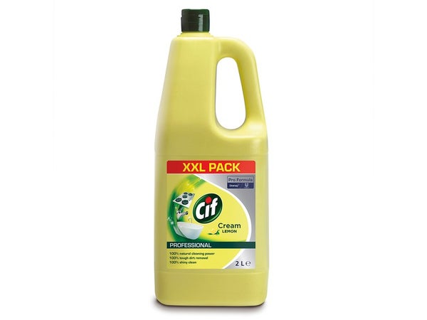 Crème liquide À récurer citron CIF PRO FORMULA 2 L