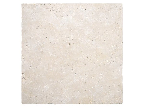 Carrelage effet travertin beige l.60 x L.60 cm