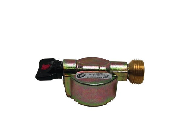 Adaptateur type 511 Hozelock pour bouteille de gaz valve automatique Ø 20mm