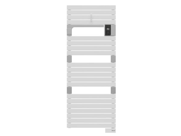 Sèche-serviettes électrique SAUTER 750W, H.143.2 x l.55 cm Asama connecté blanc
