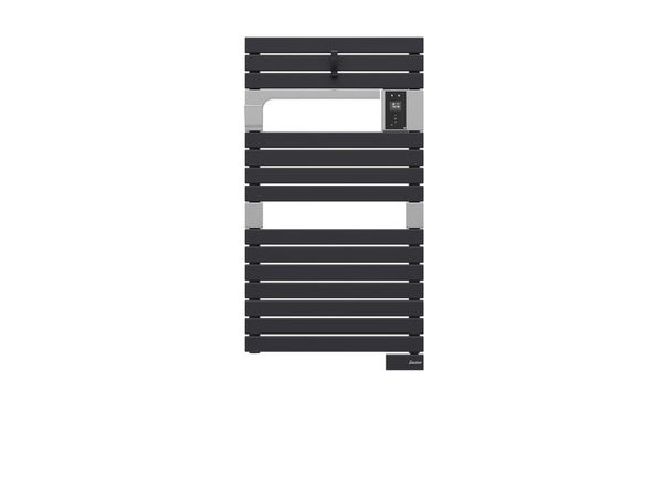 Sèche-serviettes électrique SAUTER 500W, H.103.2 x l.55 cm Asama connecté anthracite