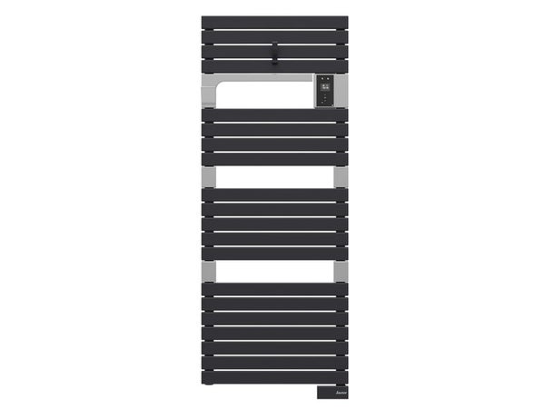Sèche-serviettes électrique SAUTER 750W, H.143.2 x l.55 cm Asama connecté anthracite