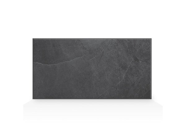 Lot de 2 crédences adhésives Blok beton, gris, 57.3 cm x 29.4 cm