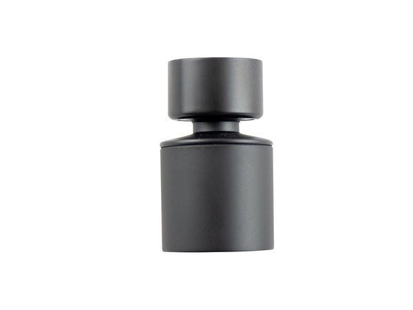 Mousseur orientable 2 jets F22 M24 noir, mâle / femelle, REGARDS INTERNATIONAL