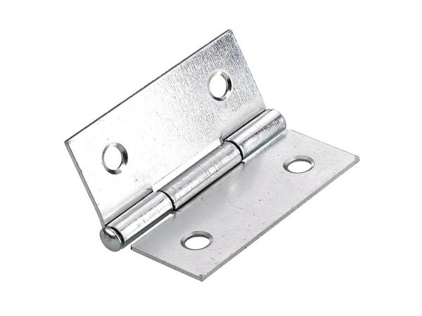 Lot de 2 charnières universel acier pour meuble, , HETTICH, L.45 x l.50 mm