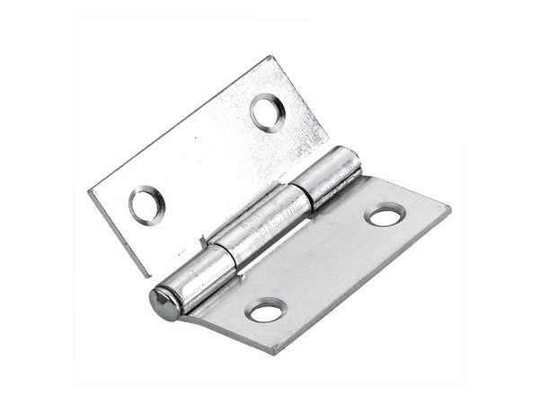 Lot de 2 charnières universel acier pour meuble, HETTICH, L.36 x l.38 mm